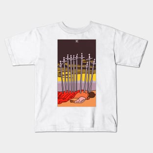 10 of Swords Kids T-Shirt